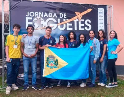 Imagem da notícia Alunos de Costa Rica conquistam ouro e prata na 78ª Jornada de Foguetes no Rio de Janeiro
